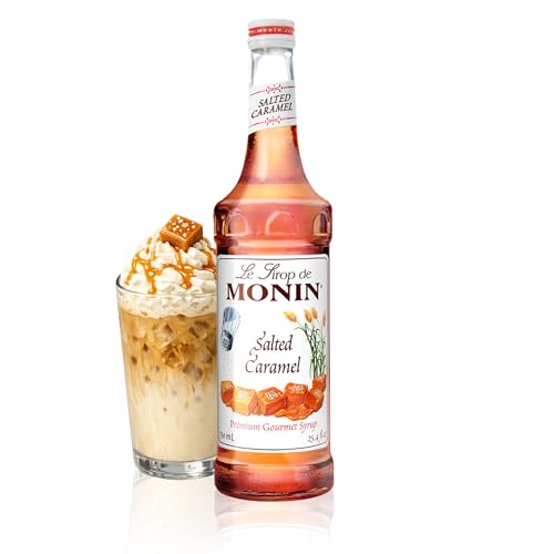 Monin - Salted Caramel Syrup, Natural Flavors, Great for Mochas, Lattes, Smoothies, Shakes, and...