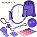 Pilates Essential Kit for Women,13pcs Pilates Equipment for Home Workouts,with Pilates Ring and Ball,5 Resistance Bands and Other Equipment,for Pilates Beginners,Enthusiasts and Professionals (Pink)