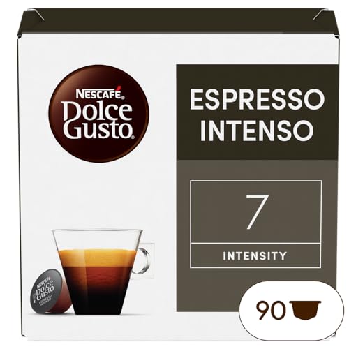 Nescafé Dolce Gusto Espresso Intenso - Café - 90 Capsules (Pack de 3 boîtes XL x 30)