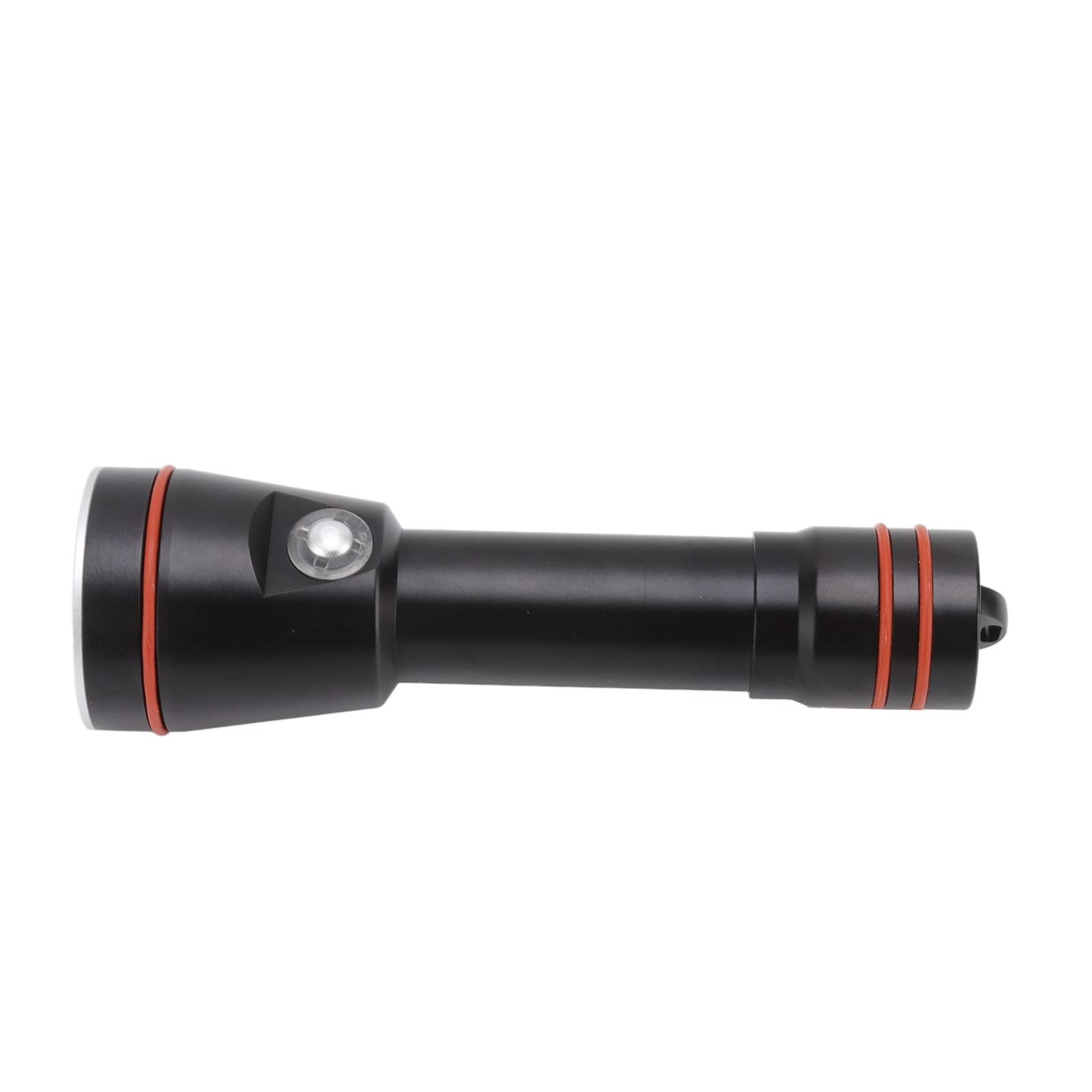 Cocoarm Lampe de Poche Sous-marine Professionnelle, Torche de Plongée étanche en Alliage d'aluminium 5000LM IPX8 100 M de Profondeur 3 Modes Interrupteur Magnétique pour la Photographie de Plongée