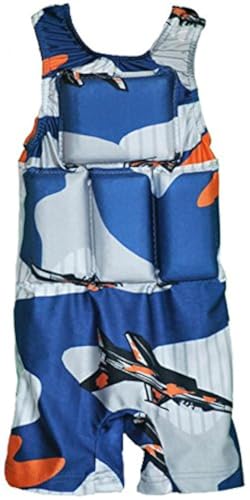 My Pool Pal Girl's or Boy's Swimwear Flotation Swimsuit Fits Kids 20-70 lb