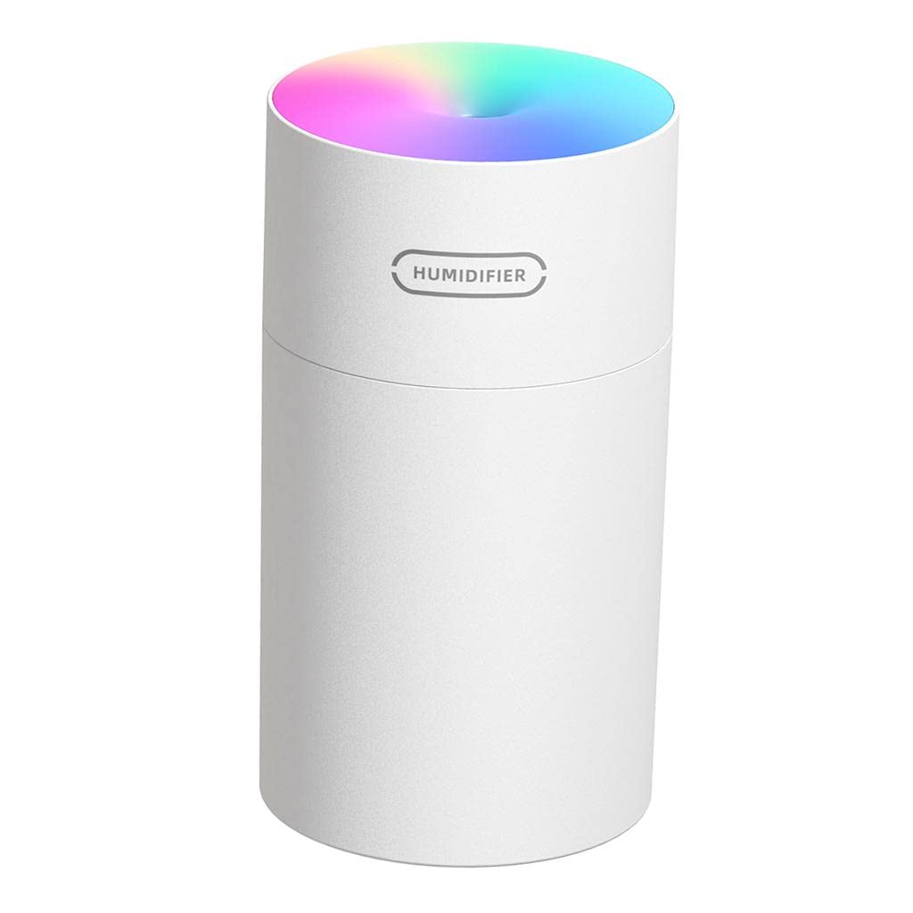bnf®humidifier air portable usb diffuser mist mini purifier 7 color white|home & garden | home improvement | heating, cooling & air