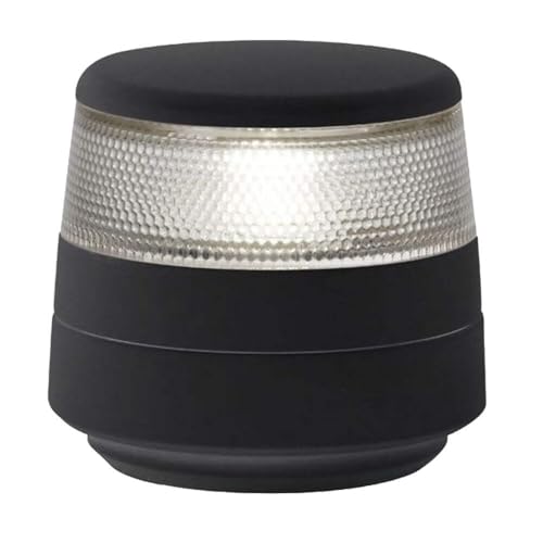 Hella Marine NaviLED 360 Compact All Round White Navigation Lamp - 2nm - Fixed Mount - Black Base