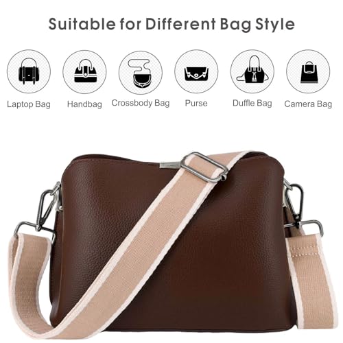 Image of Replacement Purse Strap Shoulder Strap Adjustable Crossbody Strap for Women Crossbody Wide Shoulder Bag