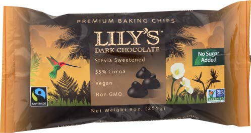 Lily's Dark Chocolate Chips 9 Oz (6)