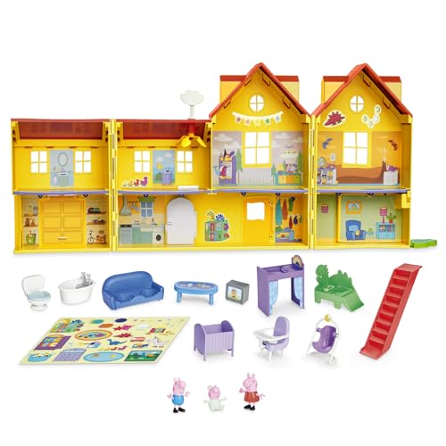 Hasbro Peppa Pig, Gran Casa Familiar de Peppa, Juguetes para