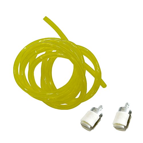 JRL Petrol Fuel Gas Line Pipe Hose&Fuel Filter For Trimmer Chainsaws Blowers