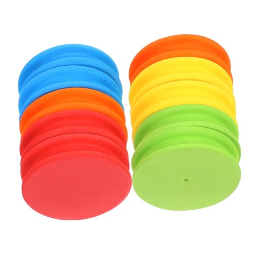 WHAMVOX 10-Pack Eva Foam Fishing Line Winder High Capacity Line Winding Tool for Anglers Clip Holder Colorful Line Spool Boards