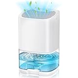 BTOOTB Deshumidificador de 1100 ml, Deshumidificador de Humedad, Silencioso Portátil para el Hogar...