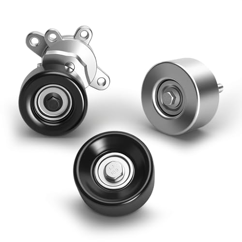 image for JAVOUKA 39155 Belt Tensioner + 36357 Idler Pulley + 36356 Idler Pulley