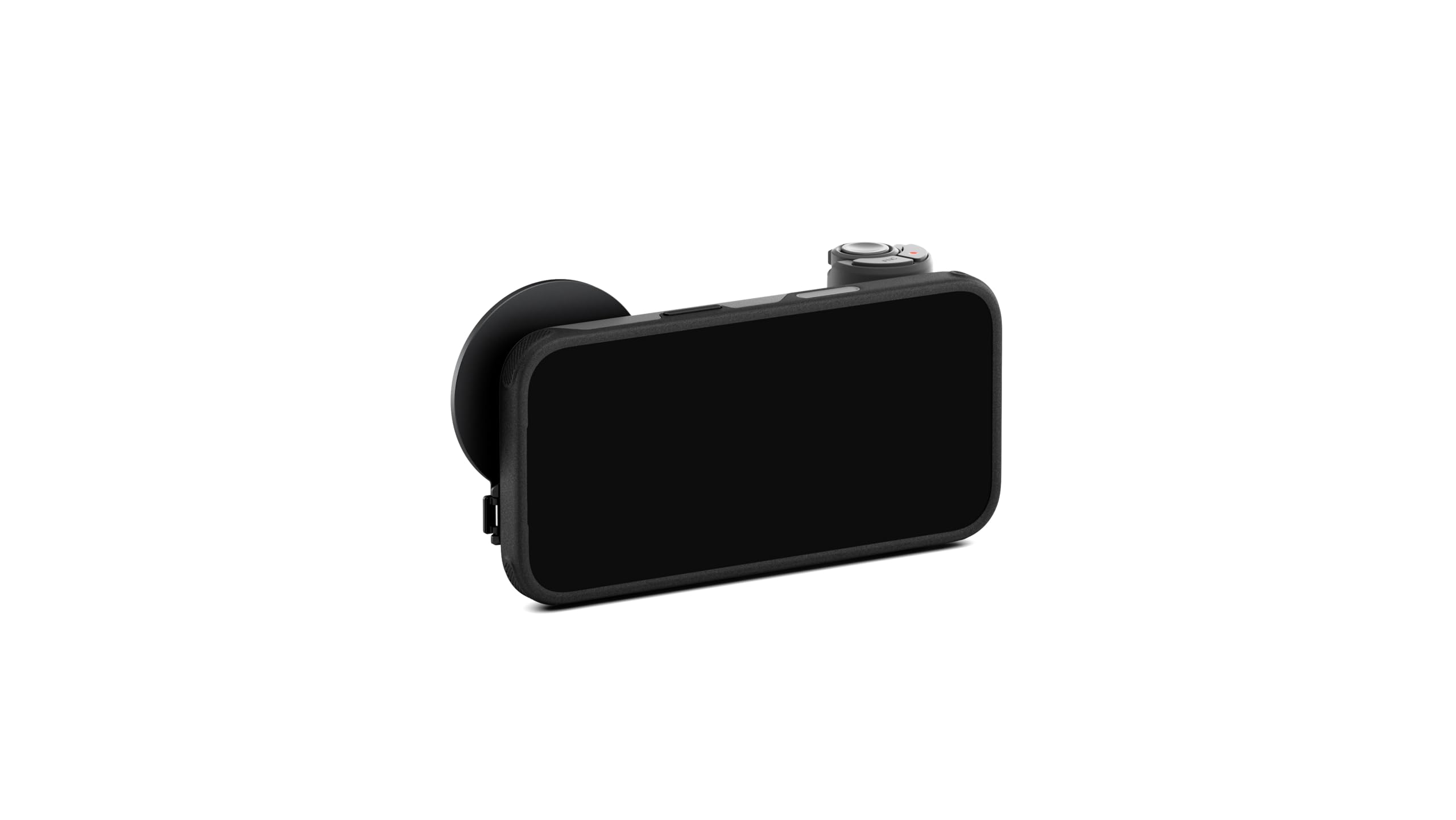 Tilta Khronos Lite Handheld-Kit kompatibel mit iPhone 17 Pro – Schwarz | Hülle mit Ständer | Bluetooth-Steuergriff | 58 mm Filterschale | magnetische Rückplatte | Displayschutzfolie