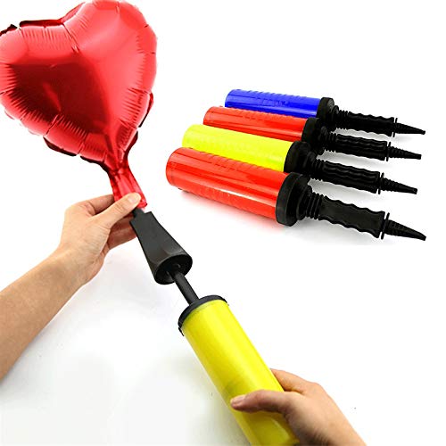1pc Large Pvc Balloon Pump for Latex Inflatable Toys and Foil Balloons Air Balls Pump Hand Pump Birthday Party Supplies Main Picture Style