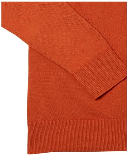 Amazon Essentials Damen Leichter Cardigan mit V-Ausschnitt (in Übergröße erhältlich), Rostfarben, XL