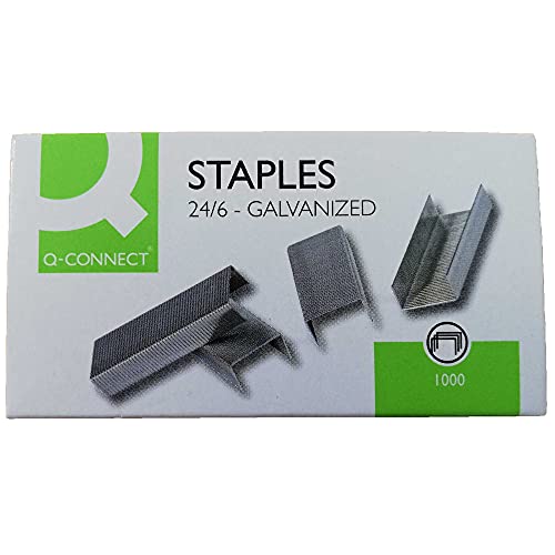 Preisvergleich Produktbild Heftklammern - 24 / 6, verzinkt, 1.000 Stück