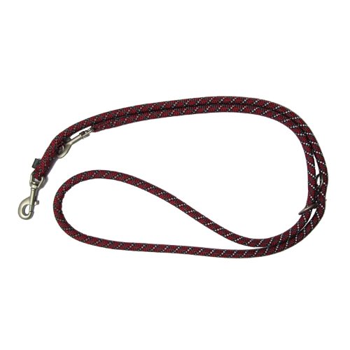 WOLTERS Führleine EVEREST reflektierend, Größe:9 mm;Farbe:rot-schwarz Cover