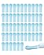 JUKOTA 50 Pcs Ersatzspitzen zur Ohrenschmalzentfernung für Ohrkamera, Ohrlöffelspitzen Silikon-Ohrlöffel-Ersatzspitzen Ohrenreiniger-Ersatz für Erwachsene Ohrenschmalzentfernungs-Endoskop