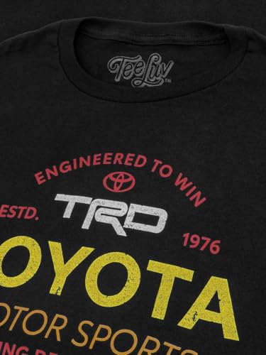 Tee Luv Men's Toyota TRD T-Shirt - Toyota Racing Development Motor Sports Shirt2