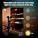 Philips Hue Bluetooth Smart Lightstrip Plus 2m/6ft Base Kit with Plug, (Voice Compatible with Amazon Alexa, Apple Homekit and Google Home), White