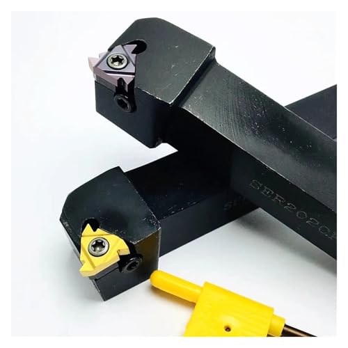 Herramienta con mango para torneado y 10 insertos carburo miniatura 4