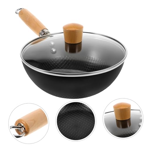 Sartén Wok antiadherente 20 cm con tapa de vidrio miniatura 3