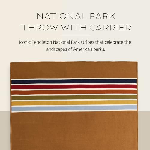 Image of Pendleton National Park Throw with Leather Carrier 54 inch x 72 inch