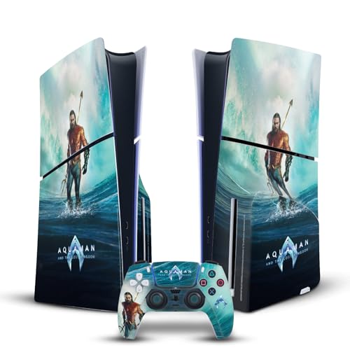 Autocollant Aquaman PS5 Slim pour personnaliser votre salon de jeu