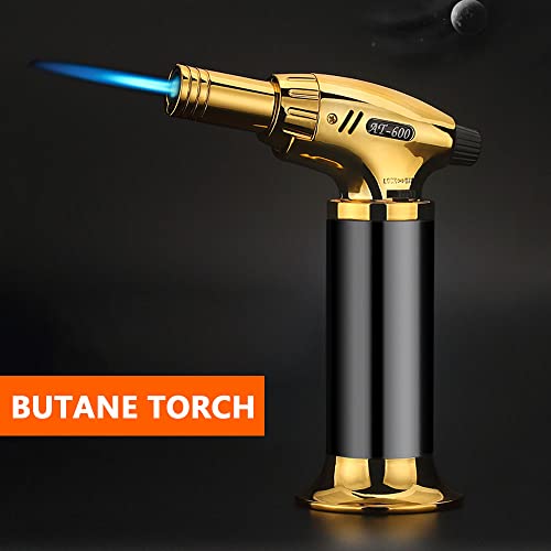 Chusui Tocha de butano ajustável Flame Blow Torch Multiuso Blow Torch Isqueiros para soldar Coziment