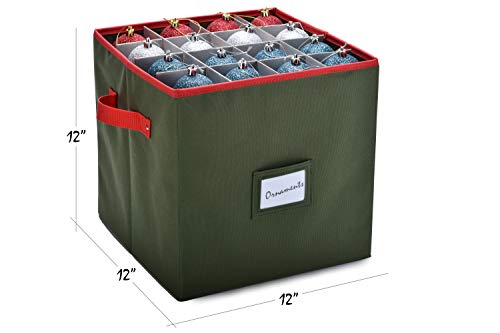 image for Handy Laundry Christmas Ornament Storage - Stores up to 64 Holiday Orn