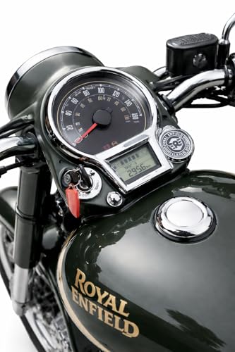 Image of Speedometer Screen Guard for Royal Enfield Reborn Classic 350 Bike, MotorCycle, Display Scratch Guard Tempered Glass Screen Protector