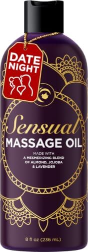 Aromatherapy Sensual Massage Oil for Couples - Relaxing Lavender ...