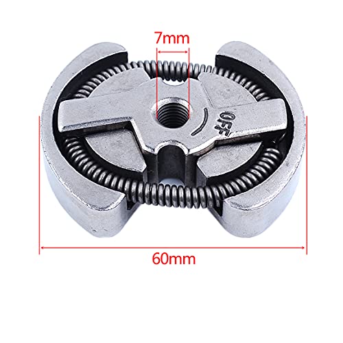 Mtanlo 3/8-6T Kettenrad Kupplung für Husqvarna 120 36 41 136 137 141 142 235E 240 Jonsered 2035 2036 2040 2041 Partner 350 351 Kettensäge 530047061 51 51 53061 530061 530061