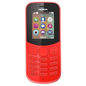 Nokia 130 sim-telefoon van 1,8 inch, Rood