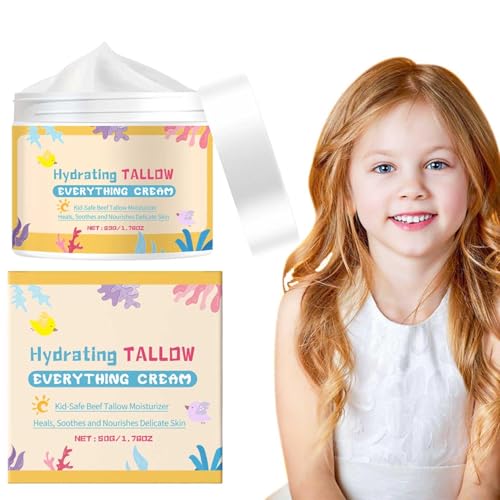 Hidratante Infantil-Crema De Vacuno Para El Cuidado De La Piel,Bálsamo Para El Cuello De Vacuno,100% Bálsamo De Vacuno Alimentado,Loción De Bálsamo De Abeja,Crema De Miel Para La Piel Agrietada.50g