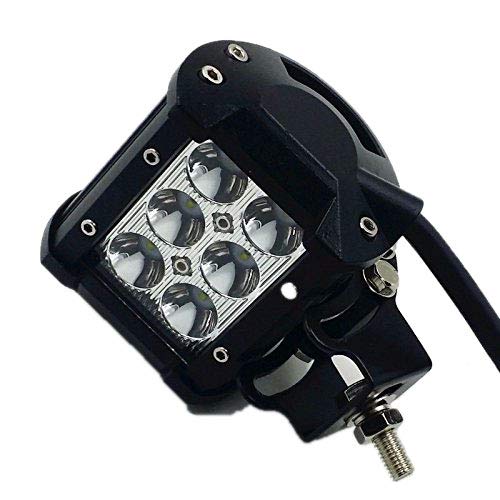 Motorcycle Bottom Mount LED Spot Work Driving Fog Head Light Headlight Car Trunk ATV