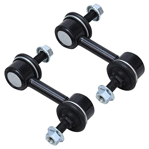 Image of Detroit Axle - 4pc Rear Suspension Kit for 2006-2010 Hyundai Sonata 2006-2011 Azera, 2 Lower Control Arms Assembly 2 Stabilizer Sway Bar Links 2007 2008 2009 Replacement