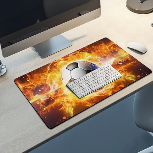 Tapis de bureau en caoutchouc imperméable grand format antidérapant 75x40 cm