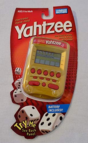 Yahtzee Electronic Hand-held [Gold]