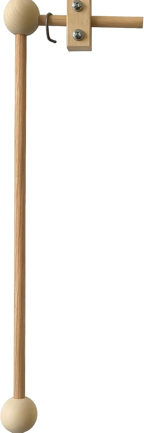 Mahl Stick - Ball Mahl - Adjustable stabilizing Tool for Supporting Artist Mobility 33 inches Improved New Oak Rod for Strength and durabilty