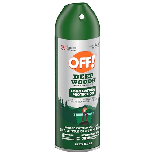 OFF! Deep Woods Insect Repellent Spray with 25 Percent DEET Provides up to 8 Hours of Mosquito Protection 6 Ounce (Pack of 3) - image 5