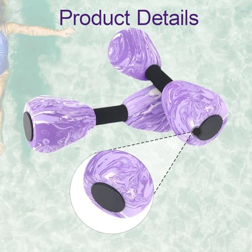 Dumbbell acuático para fitness y ejercicio en piscina miniatura 3