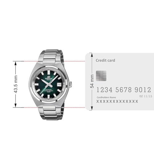 Image of Casio Edifice EFB-109D-3AVDF Analog Silver Watch Men (ED699)