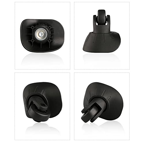 Luggage Wheels,Universal Luggage Casters,1 Pair Luggage Wheel Replacement Spare Spinner Caster for Suitcase Wheel Repair (W065)3