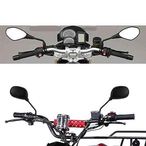 Espejo retrovisor de motocicleta universal 10mm izquierdo derecho negro MT-09 3