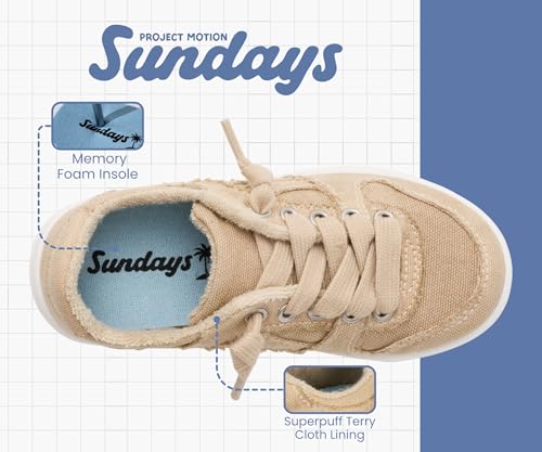 Image of Sundays Girls Sneakers Non-Slip Canvas Girls Shoes Comfort Kids Footwear
