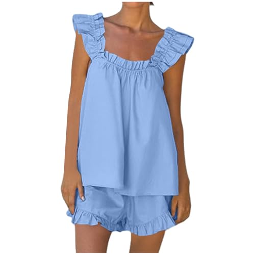 Ensemble pyjama pour femme parfait pour les soirées cocooning d'été