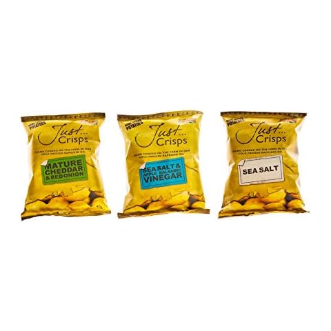 Just Crisps Classic Mixed Variety Box, 40g, Pack of 24(Pack of 1) Cover