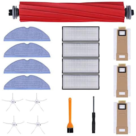 suzao Kit de Accesorios para Xiaomi Roborock S7/S7 Plus/S7 MaxV/T7s/T7s Plus Cover