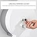 MUCKLILY Toilet Paper Dispenser Key Stainless Steel Commercial Paper Towel Dispenser Key Ergonomic Maintenance Tool for Restroom Use 1.85X0.86X0.98In