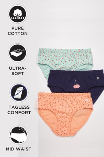 Image of Van Heusen Girl's Cotton Blend Hipster Panties Pack of 2