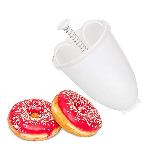 Brotschneidemaschine Donut-Form Easy Fast Tragbarer Donut-Maschine Manuelle Waffel Dispenser Donut-Maschine